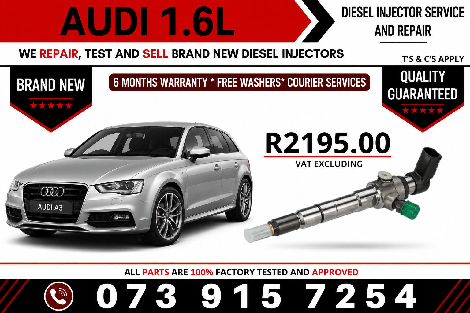 Audi_1.6_Diesel_Fuel_Injectors - Private Seller Audi_1.6_Diesel_Fuel_Injectors - Private Seller