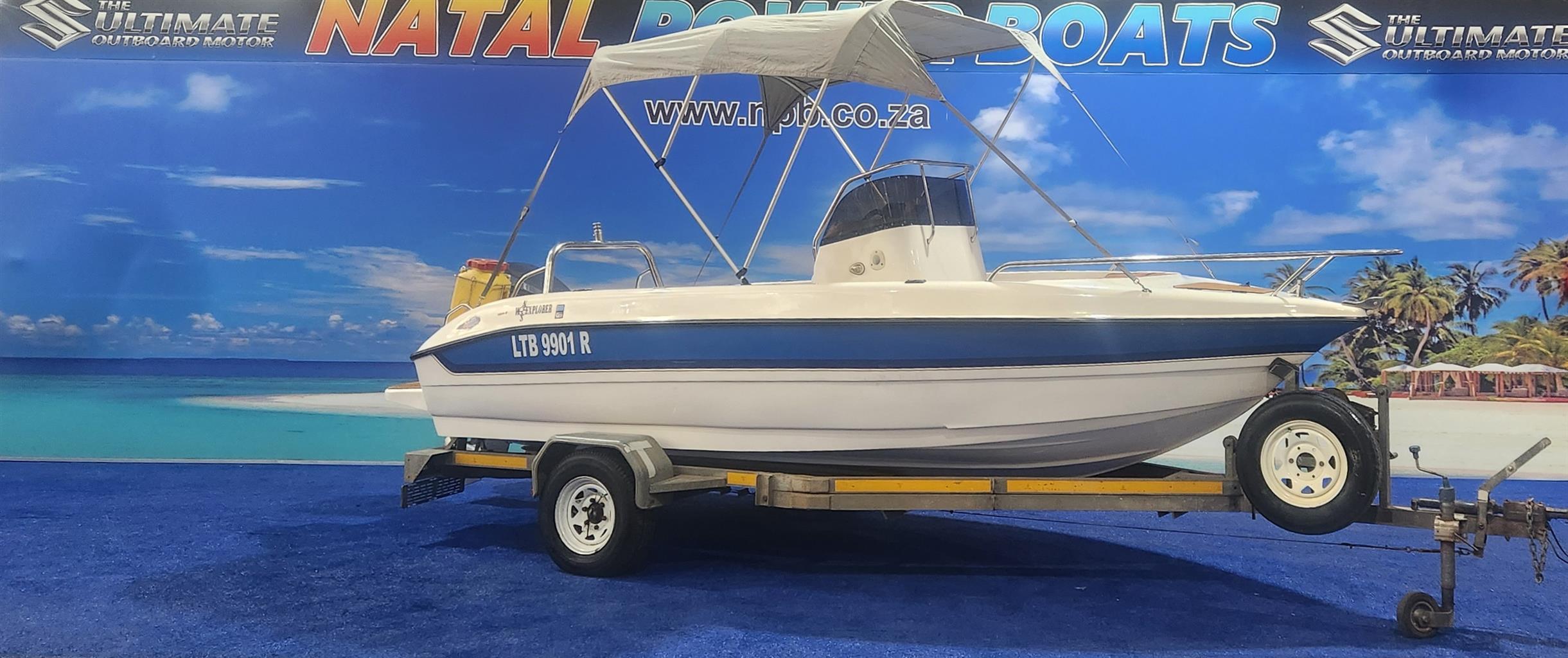 EXPLORER 510 CC ON TRAILER 2009 MODEL 141 HOUR FINANCE ARRANGED