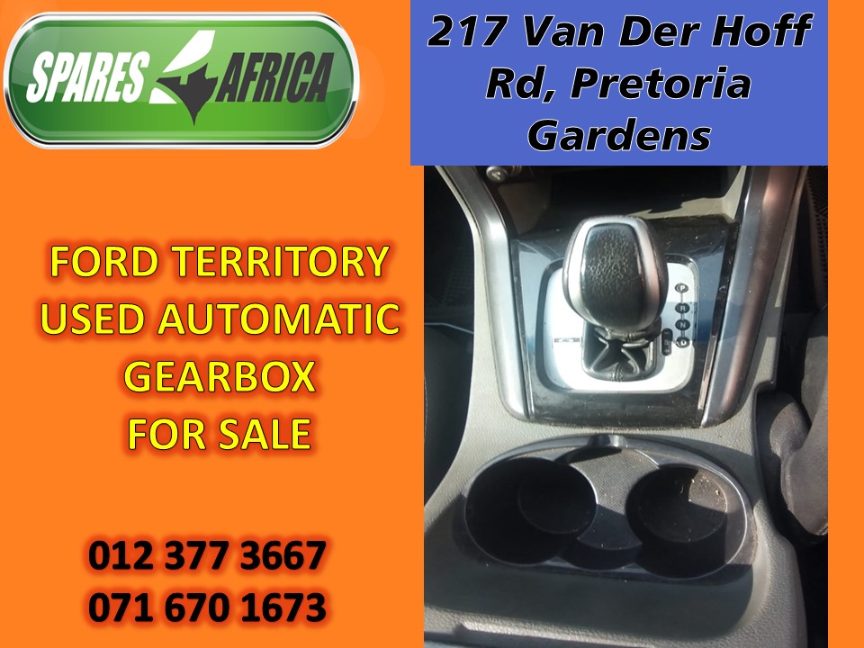 FORD TERRITORY USED AUTOMATIC GEARBOX FOR SALE - Private Seller FORD TERRITORY USED AUTOMATIC GEARBOX FOR SALE - Private Seller