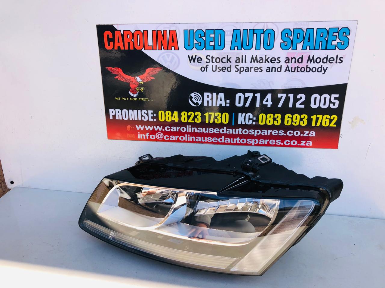 Audi Q5 left side standard headlight - Private Seller Audi Q5 left side standard headlight - Private Seller