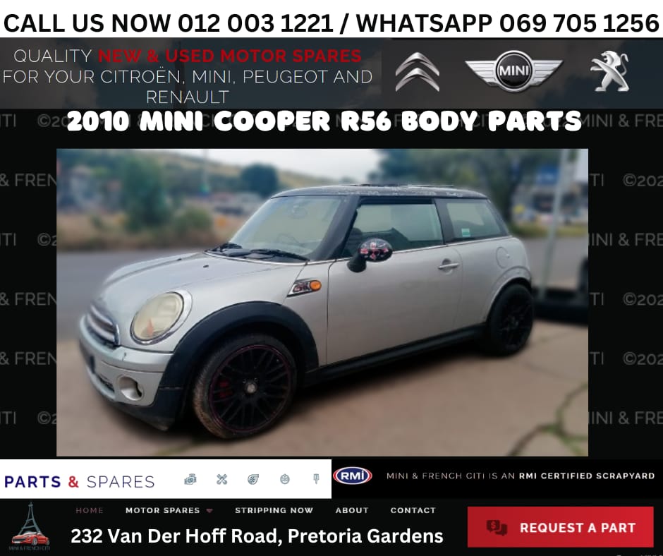 2010 Mini Cooper R56 Body Parts for Sale - Private Seller 2010 Mini Cooper R56 Body Parts for Sale - Private Seller