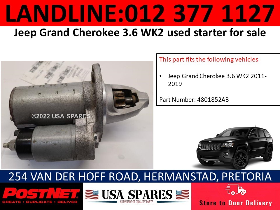 Top 67+ images starter for jeep grand cherokee In.thptnganamst.edu.vn