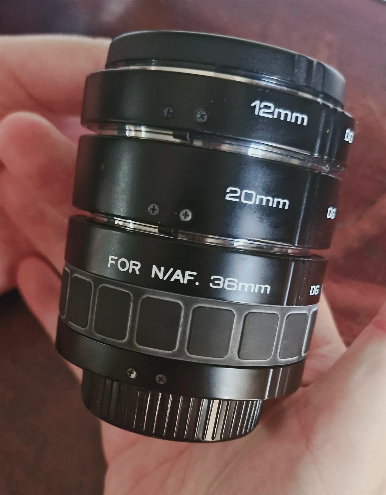 AF Ext Tube Set – Nikon (Macro photography)
