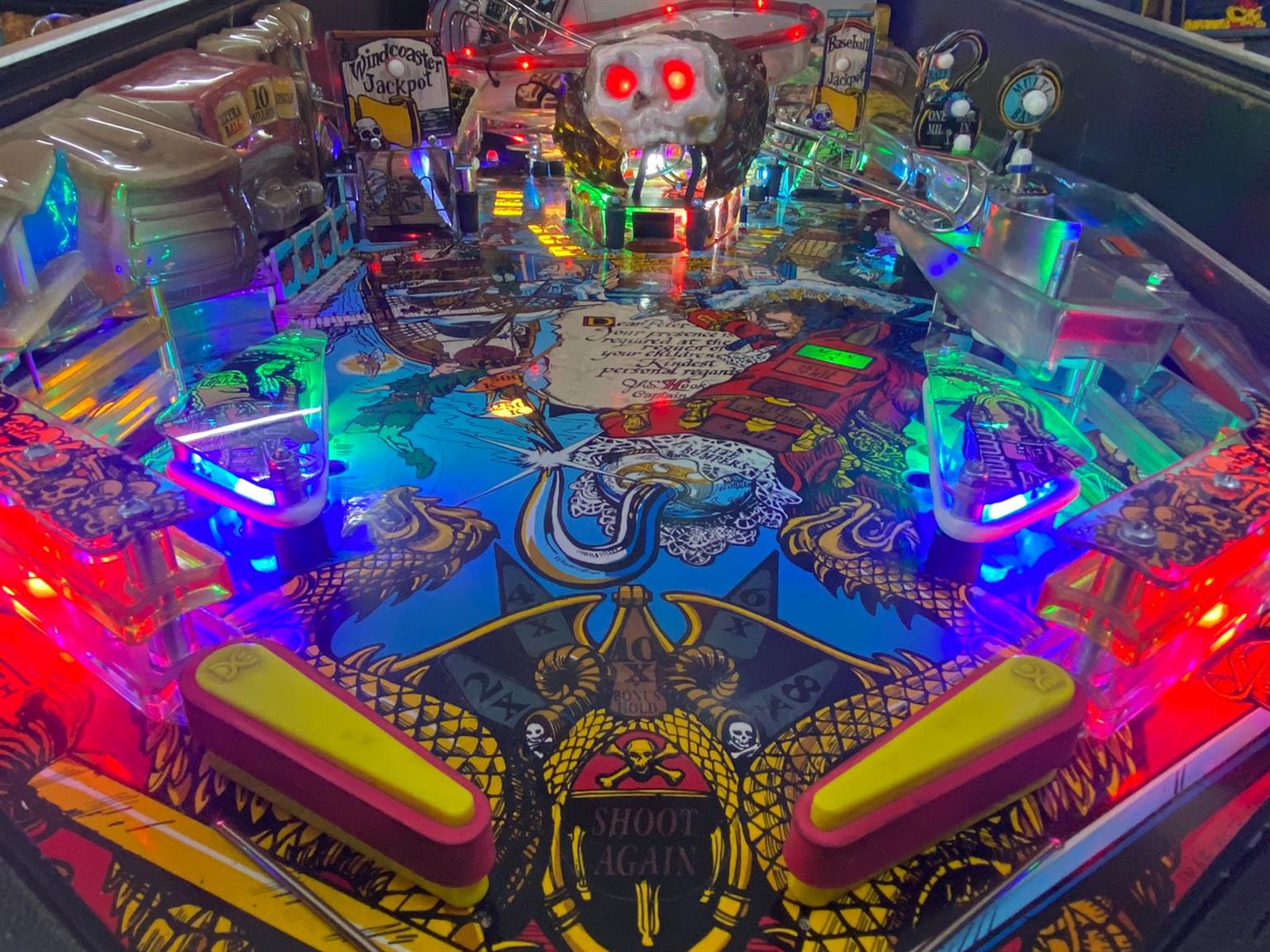 Hook pinball machine by DATA EAST , available for sale