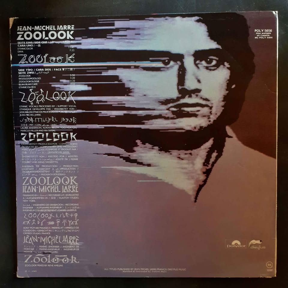 Jean-Michel Jarre - Zoolook LP Record