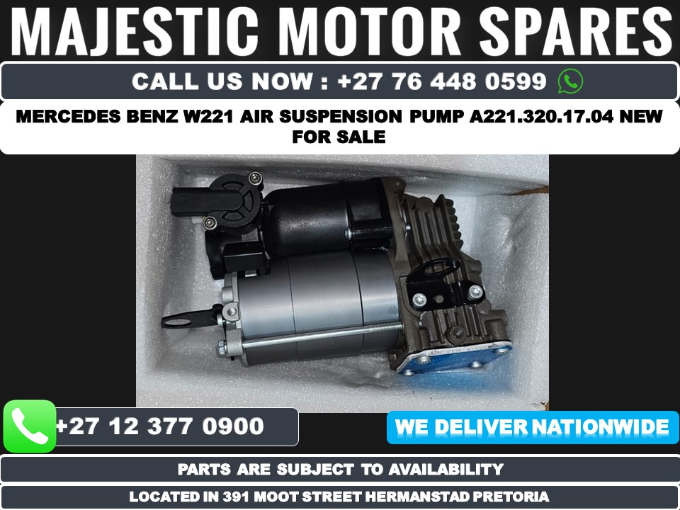 Mercedes Benz W221 air suspension pump A221.320.17.04 new for sale - Private Seller Mercedes Benz W221 air suspension pump A221.320.17.04 new for sale - Private Seller