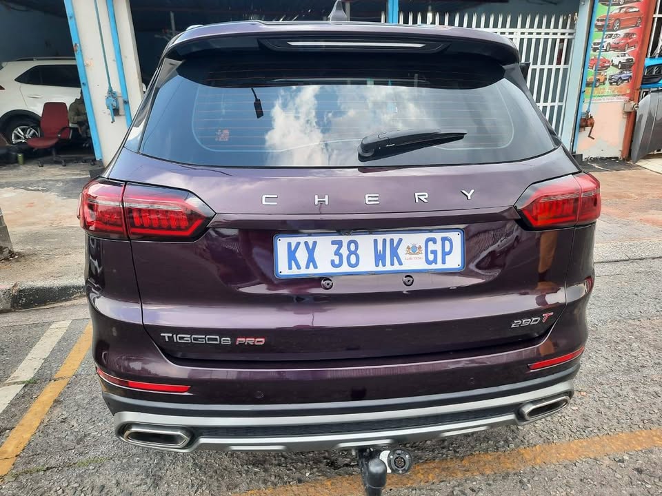 2022 Cherry Tiggo 8pro 1.6 290T Automatic Seven seater Spare key Service book and Reserve Camera