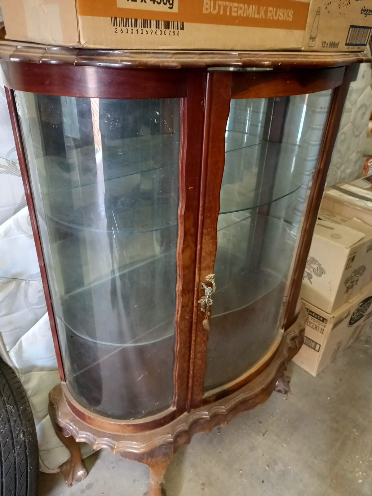 Antique Display complete Junk Mail