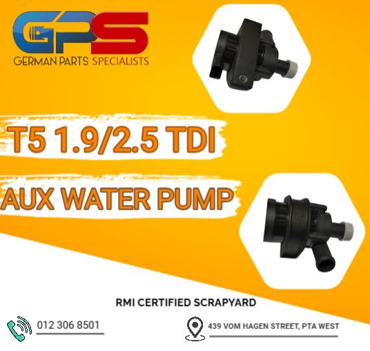 T5 1.9/2.5 TDI AUX WATER PUMP FOR SALE - Private Seller T5 1.9/2.5 TDI AUX WATER PUMP FOR SALE - Private Seller