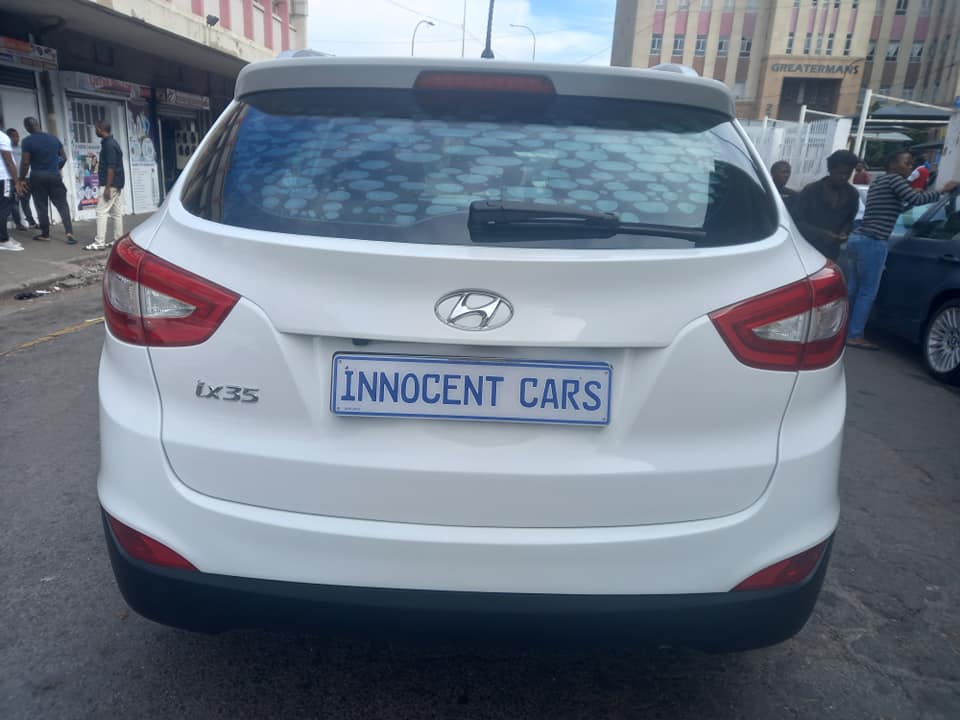 2015 HYUNDAI iX35 2.0 EXECUTIVE PETROL, MANUAL TRANSMISSION, WHITE COLOUR, 129000KM