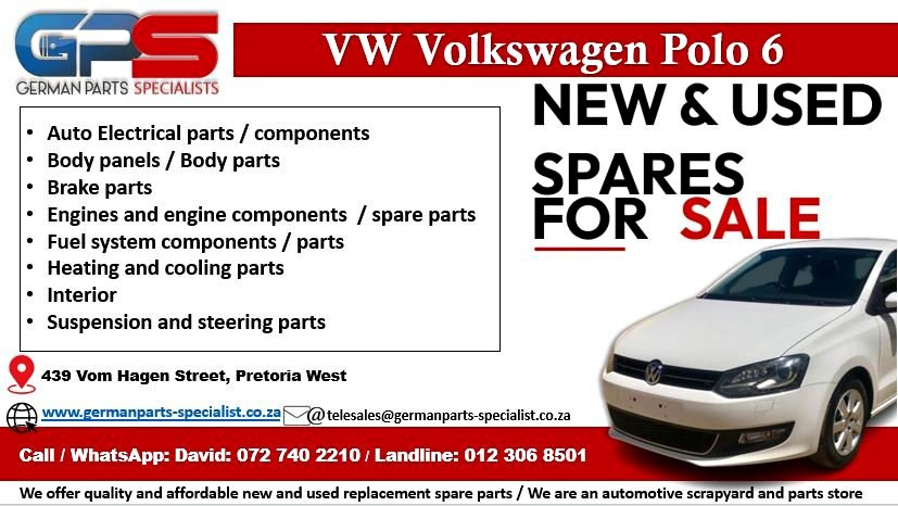 VW Volkswagen Polo 6 new and used spare parts for sale - Private Seller VW Volkswagen Polo 6 new and used spare parts for sale - Private Seller