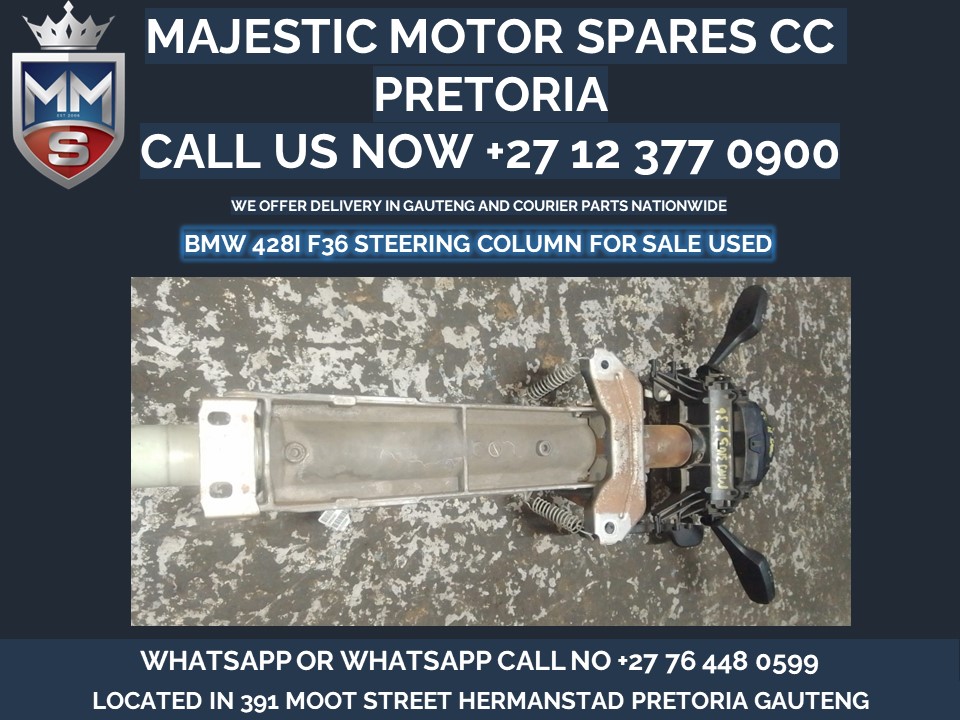 Bmw 428i F36 steering column for sale used - Private Seller Bmw 428i F36 steering column for sale used - Private Seller