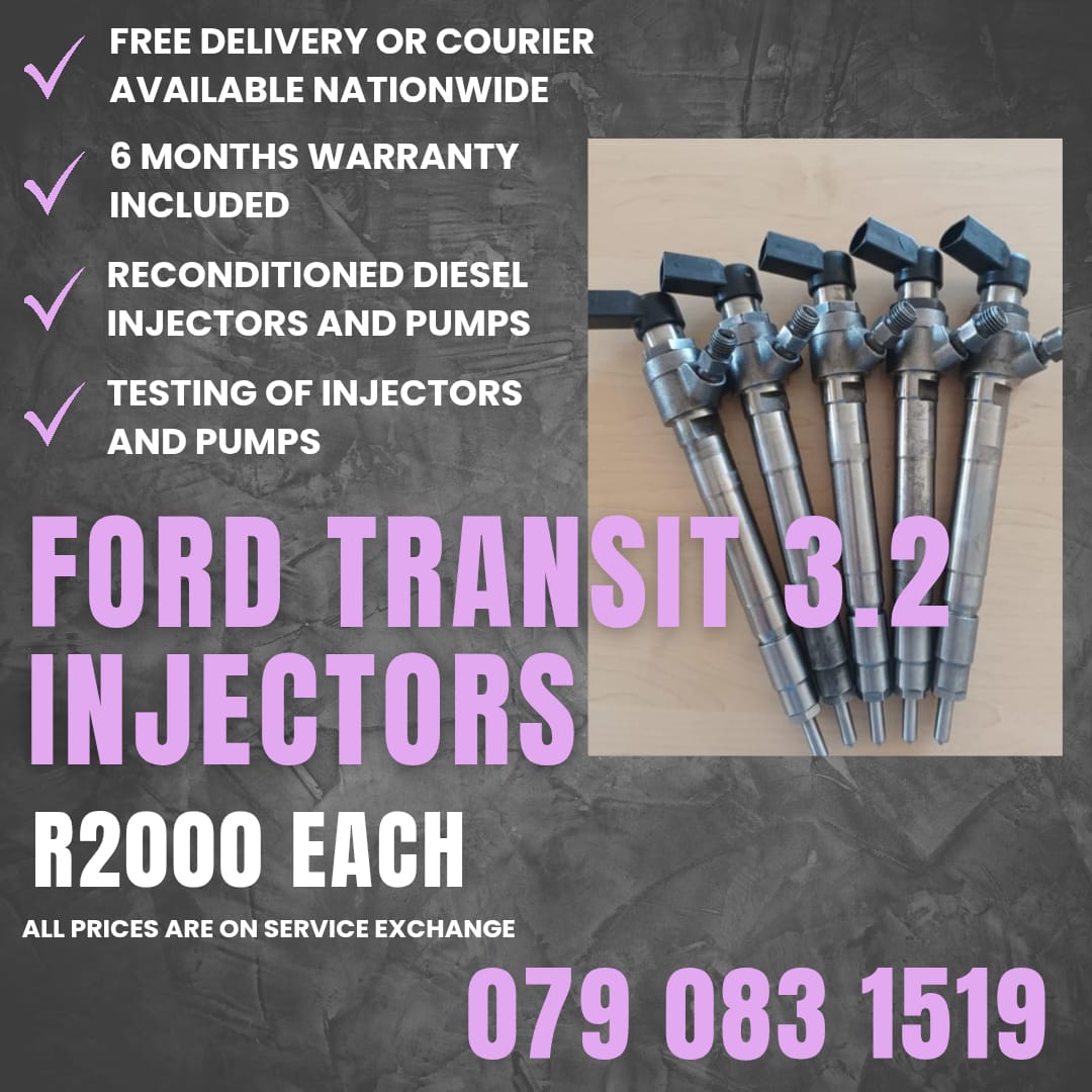 FORD TRANSIT 3.2 INJECTORS FOR SALE WITH WARRANTY INCLUDED - Private Seller FORD TRANSIT 3.2 INJECTORS FOR SALE WITH WARRANTY INCLUDED - Private Seller