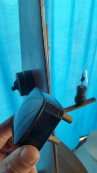 Old world Wooden plane prop made into unique lamp stand. ON SPECIAL!! Make OFFER