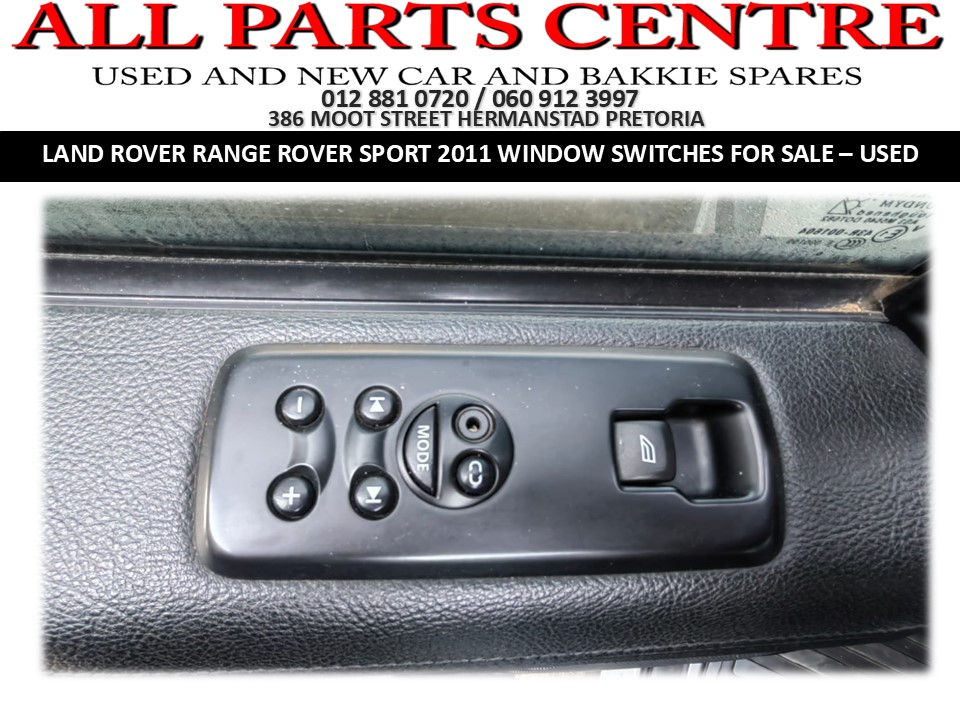 Range Rover Sport 2011 Window Switches for sale – Used Range Rover Sport 2011 Window Switches for sale – Used
