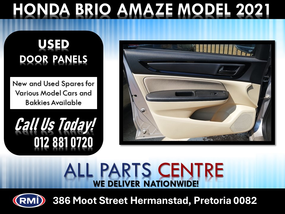 Honda Brio Amaze 2021 Used Door Panels for Sale Honda Brio Amaze 2021 Used Door Panels for Sale