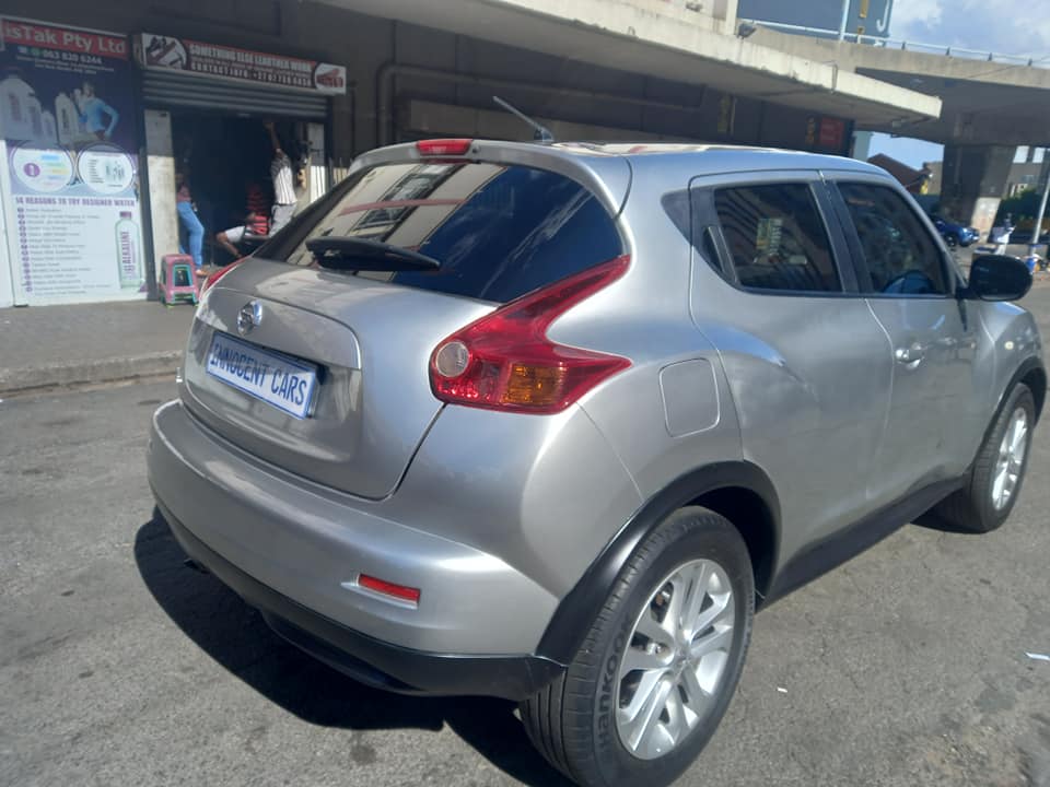 2012 NISSAN JUKE 1.6 TURBO PETROL, MANUAL TRANSMISSION, SILVER COLOUR