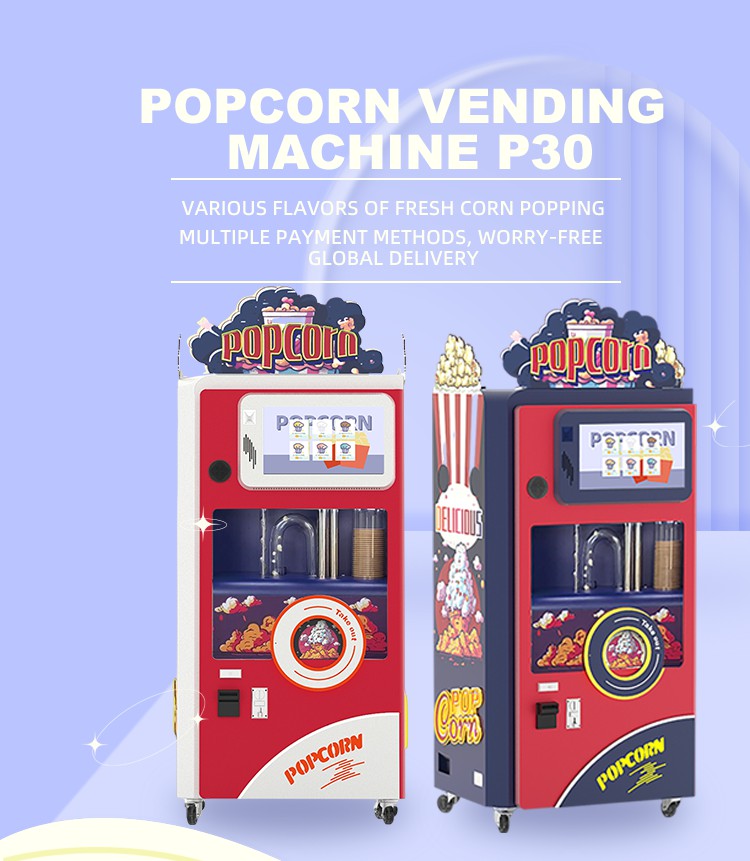 Flavored Popcorn Vending Machine