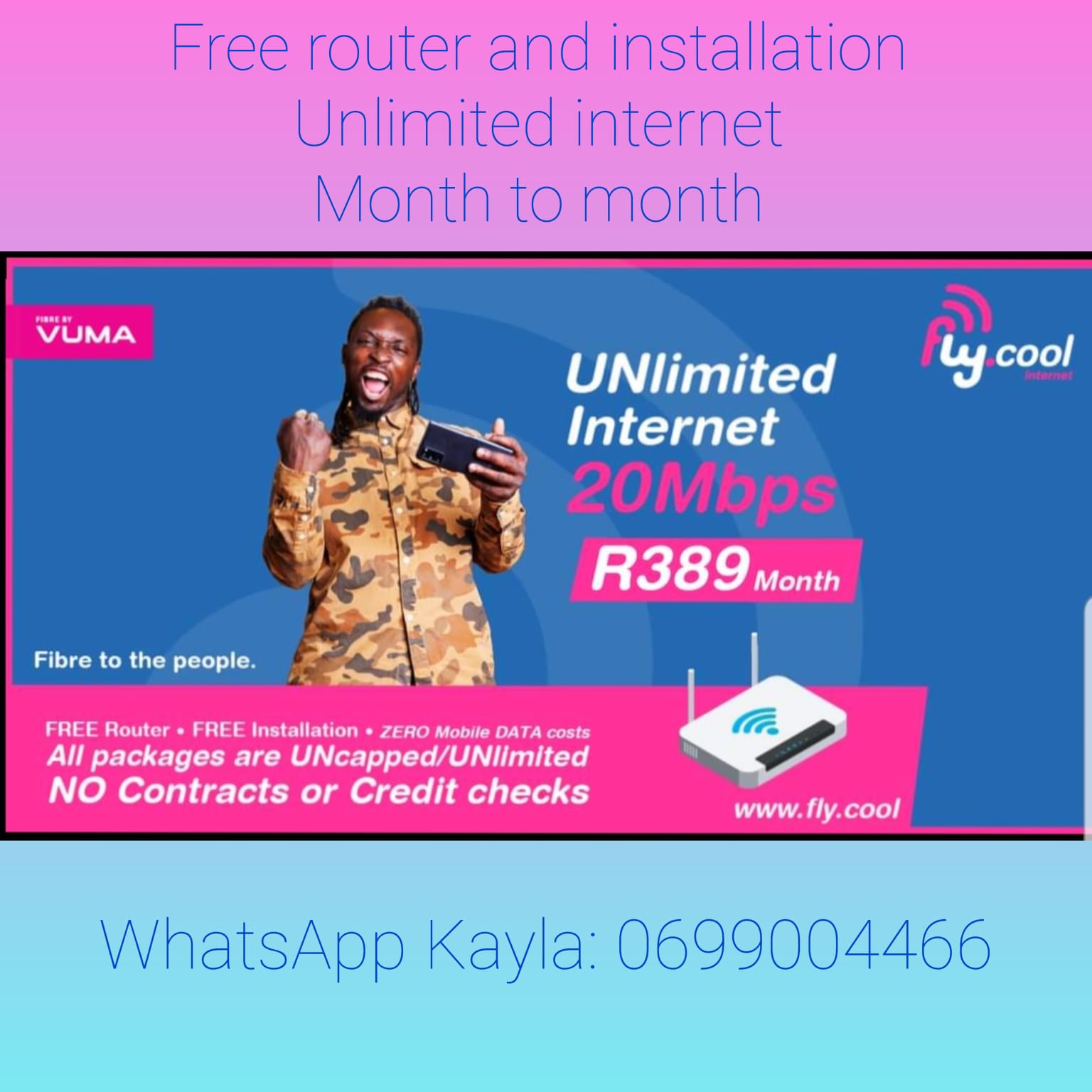 Vuma Fibre | Junk Mail Marketplace