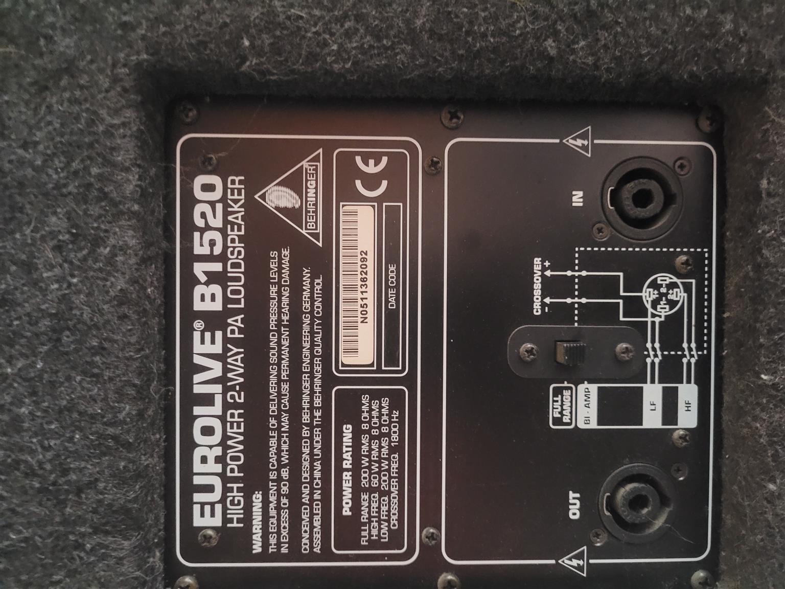 Behringer Sound System