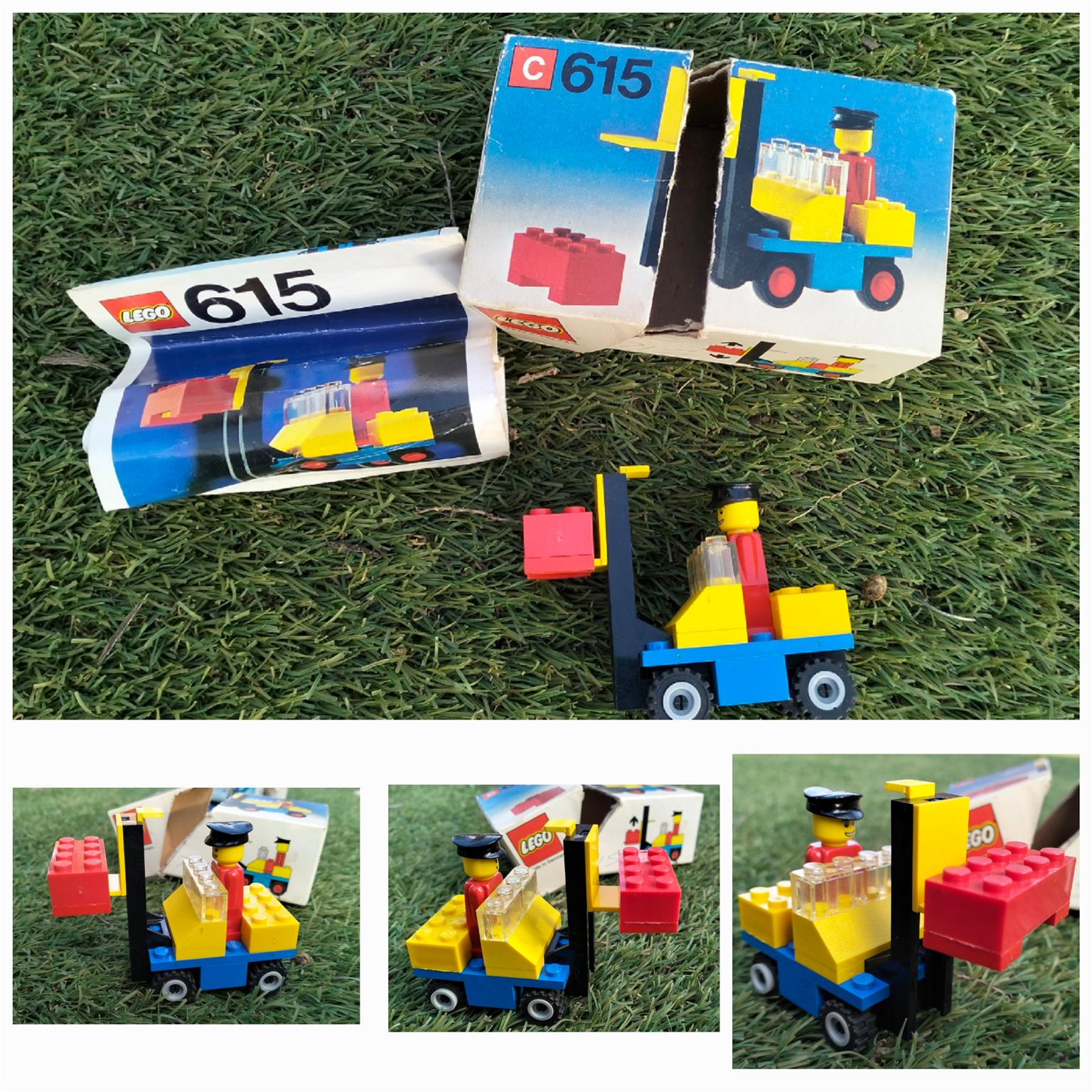 LEGO 615 – 'Forklift' 1975 VINTAGE LEGO LEGO 615 – 'Forklift' 1975 VINTAGE LEGO