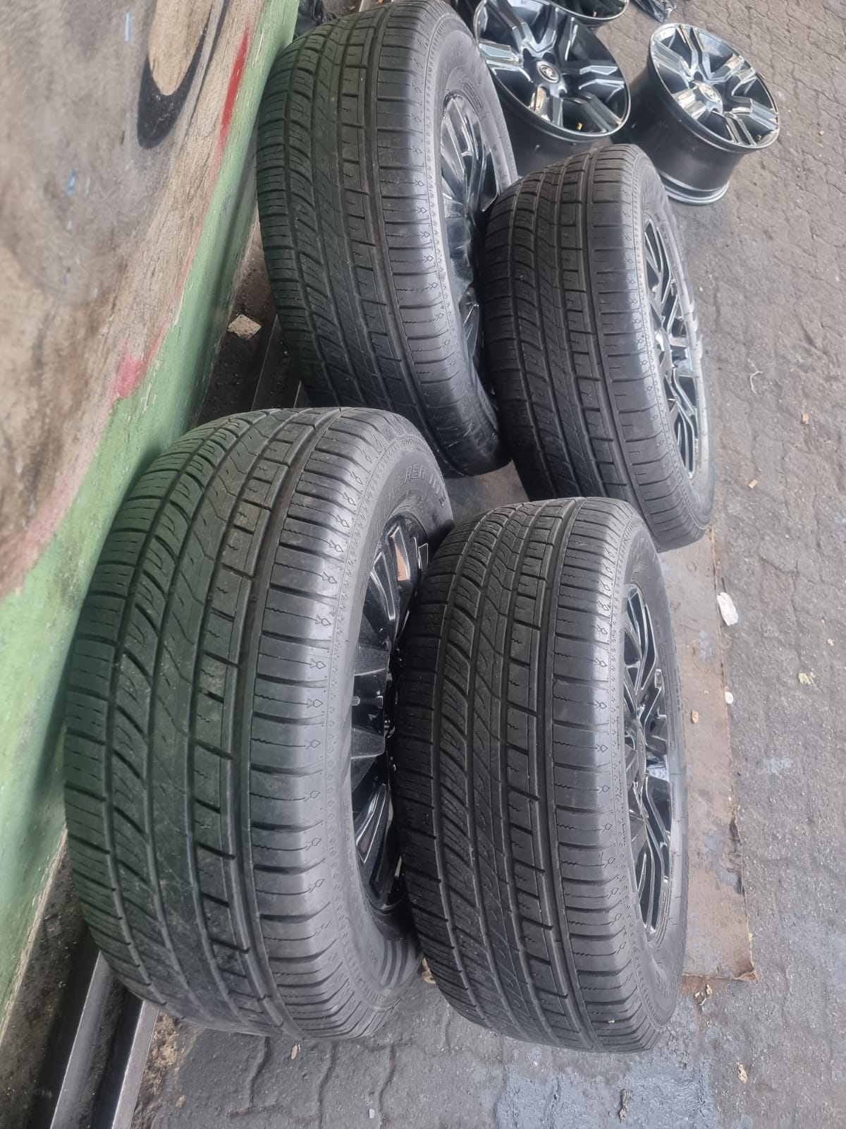 18inch Ford Stormtrack/Thunder original mags with used 265/60/18 Cooper tyres se - Private Seller 18inch Ford Stormtrack/Thunder original mags with used 265/60/18 Cooper tyres se - Private Seller