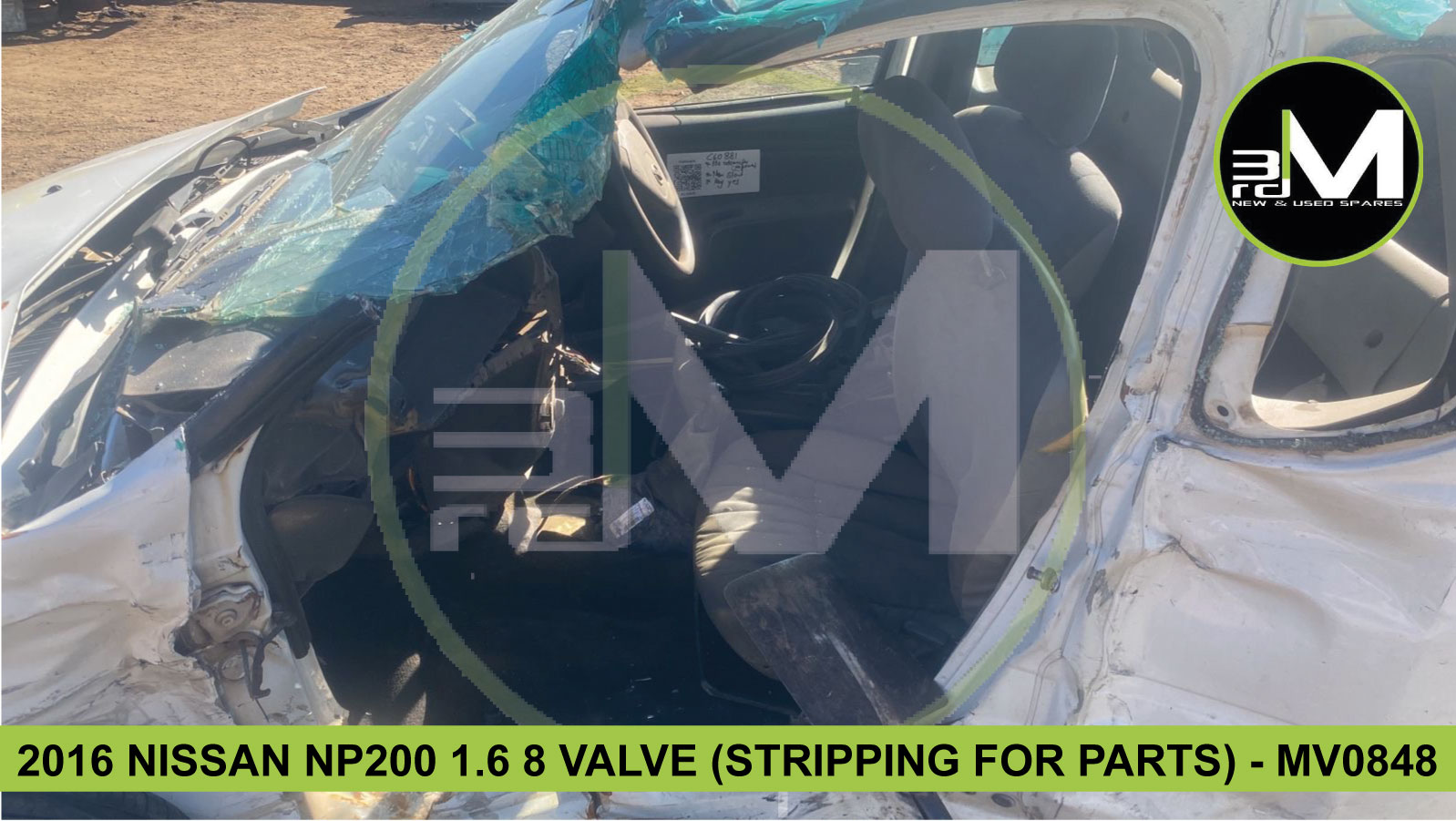 2016 NISSAN NP200 1.6 8 VALVE (STRIPPING FOR PARTS) - MV0848 - Private Seller 2016 NISSAN NP200 1.6 8 VALVE (STRIPPING FOR PARTS) - MV0848 - Private Seller