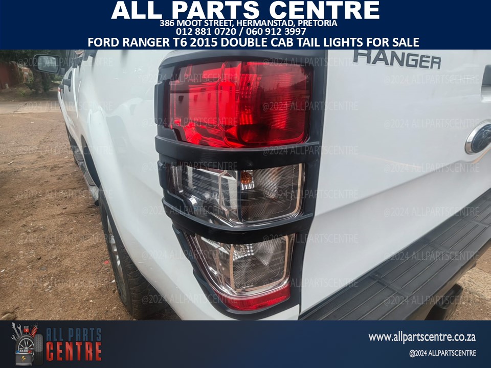 Ford Ranger T6 2015 tail lights for sale used