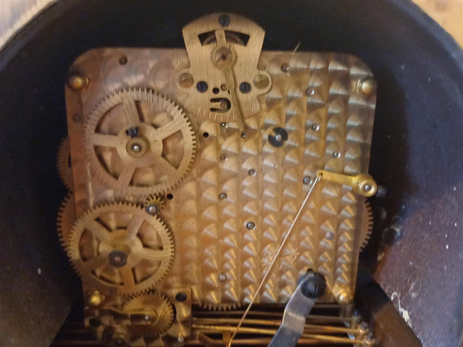 Magnificent oak Chiming clock for Sale