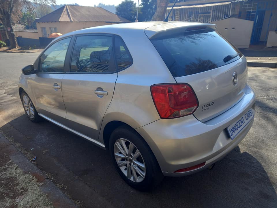 2022 VW POLO VIVO HATCHBACK 1.4 ENGINE PETROL, MANUAL, SILVER COLOR, MILEAGE 54000KMS