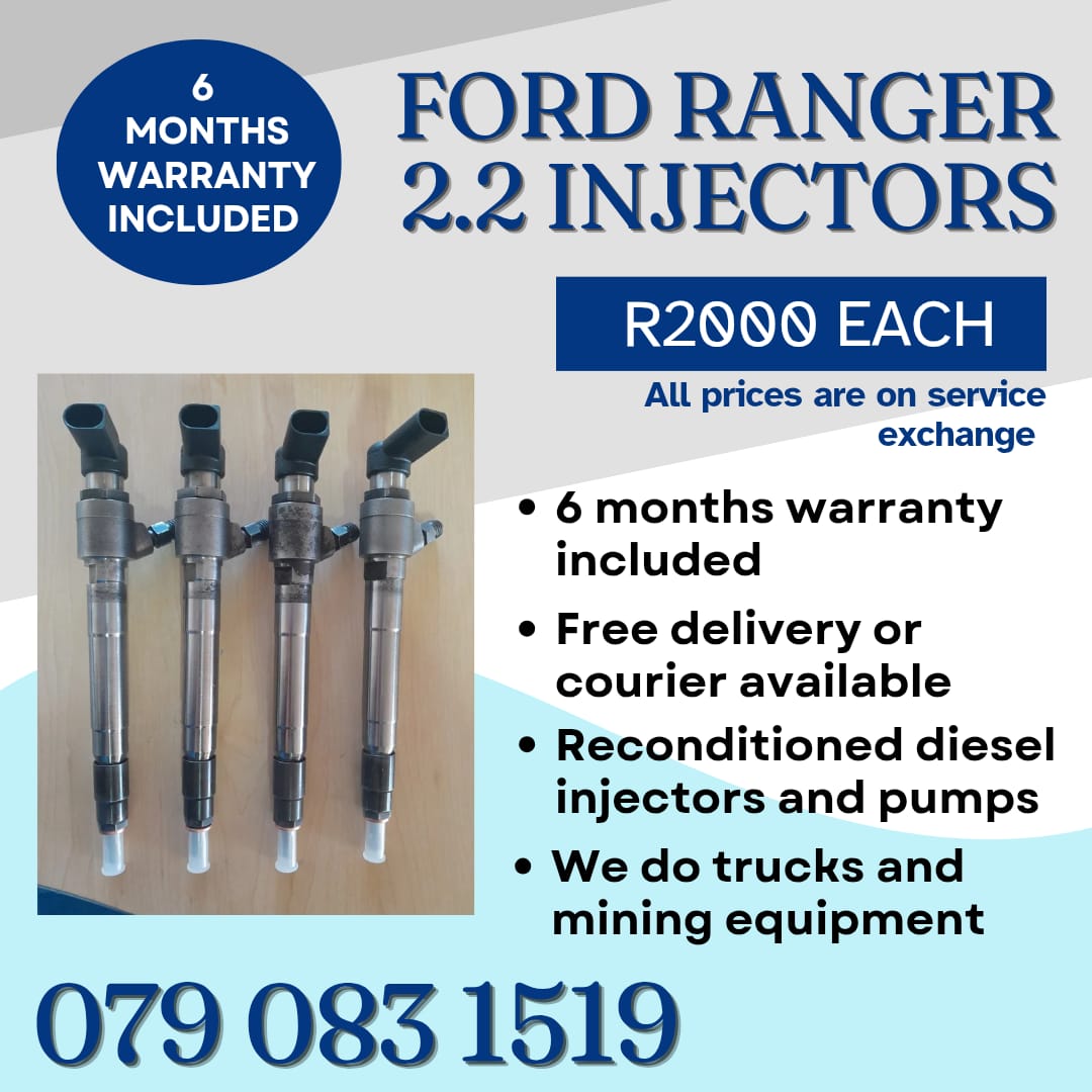 FORD RANGER 2.2 INJECTORS FOR SALE WITH WARRANTY - Private Seller FORD RANGER 2.2 INJECTORS FOR SALE WITH WARRANTY - Private Seller