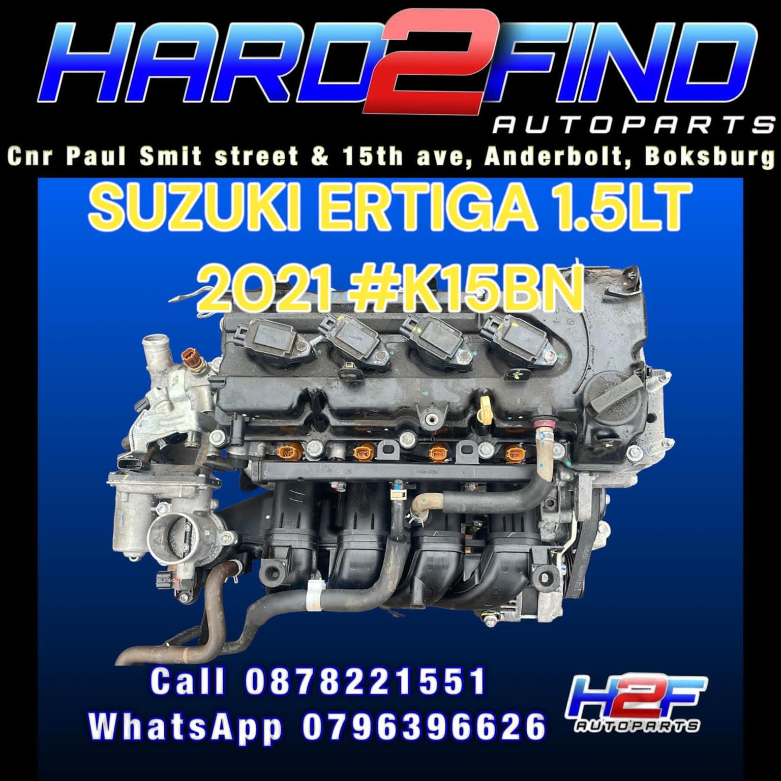 SUZUKI ERTIGA 1.5LT 2021 #K15BN COMPLETE ENGINE - Private Seller SUZUKI ERTIGA 1.5LT 2021 #K15BN COMPLETE ENGINE - Private Seller