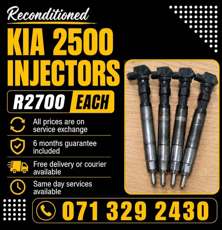 KIA 2500 INJECTORS FOR SALE WITH WARRANTY INCLUDED - Private Seller KIA 2500 INJECTORS FOR SALE WITH WARRANTY INCLUDED - Private Seller