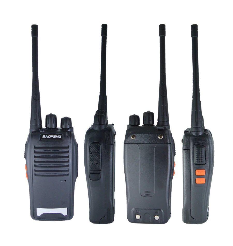 2Pces Walkie Talkies UHF Band Two Way Professional Radios, Transceivers. Brand New Products.