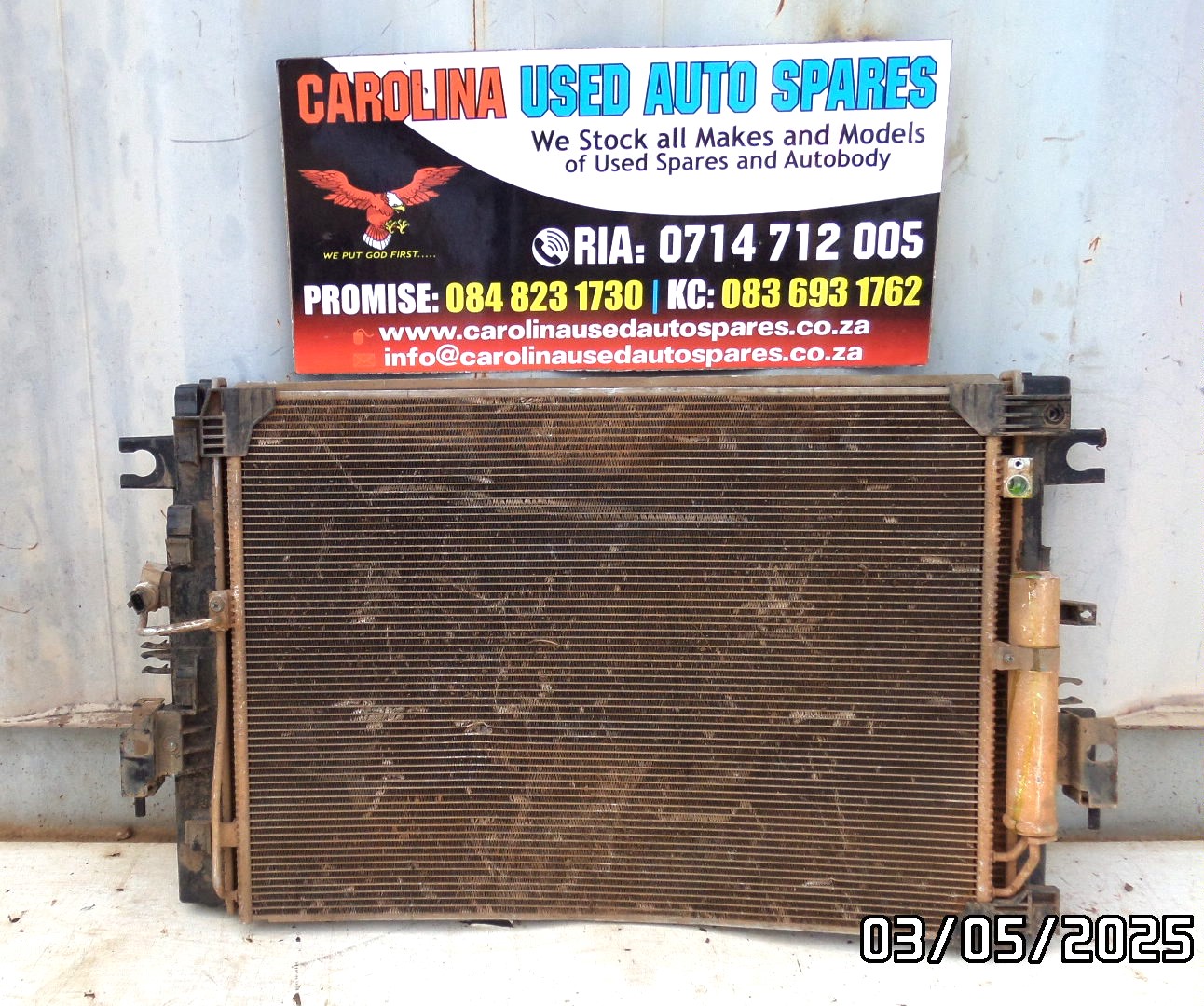 Nissan Navara radiator and condenser - Private Seller Nissan Navara radiator and condenser - Private Seller