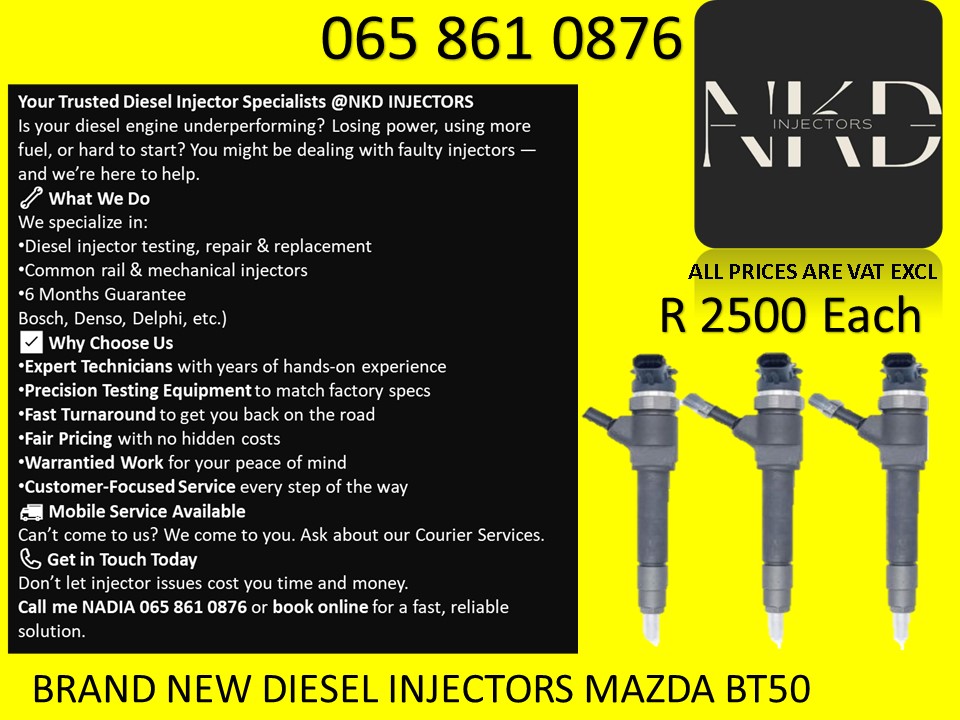 MAZDA BT50 INJECTORS FOR SALE ON EXCHANGE - Private Seller MAZDA BT50 INJECTORS FOR SALE ON EXCHANGE - Private Seller