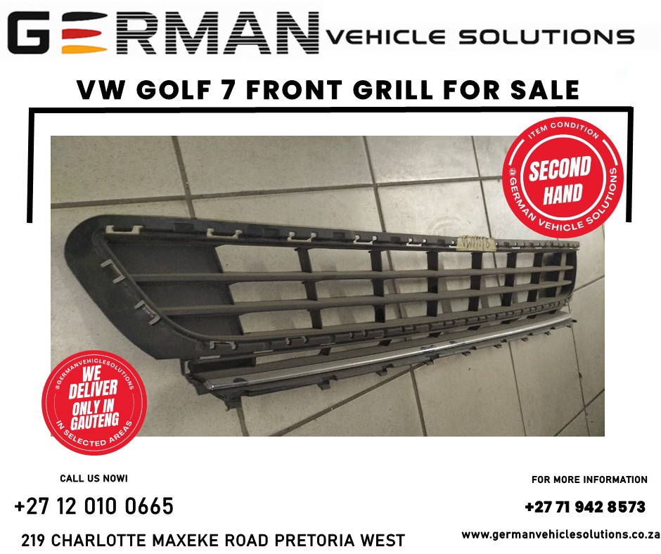 Volkswagen Golf 7 front grill for sale - Private Seller