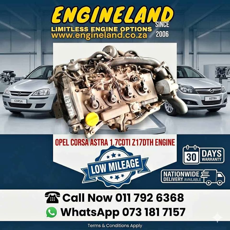 Opel Corsa Astra 1.7cdti Z17DTH engine - Private Seller Opel Corsa Astra 1.7cdti Z17DTH engine - Private Seller
