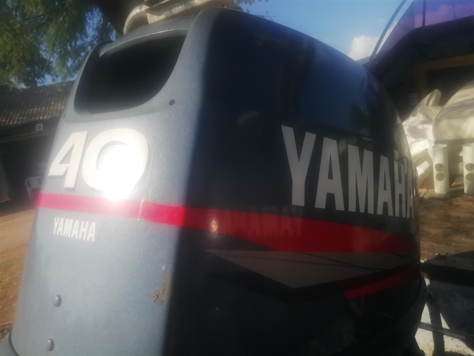Outboard motors for sale.