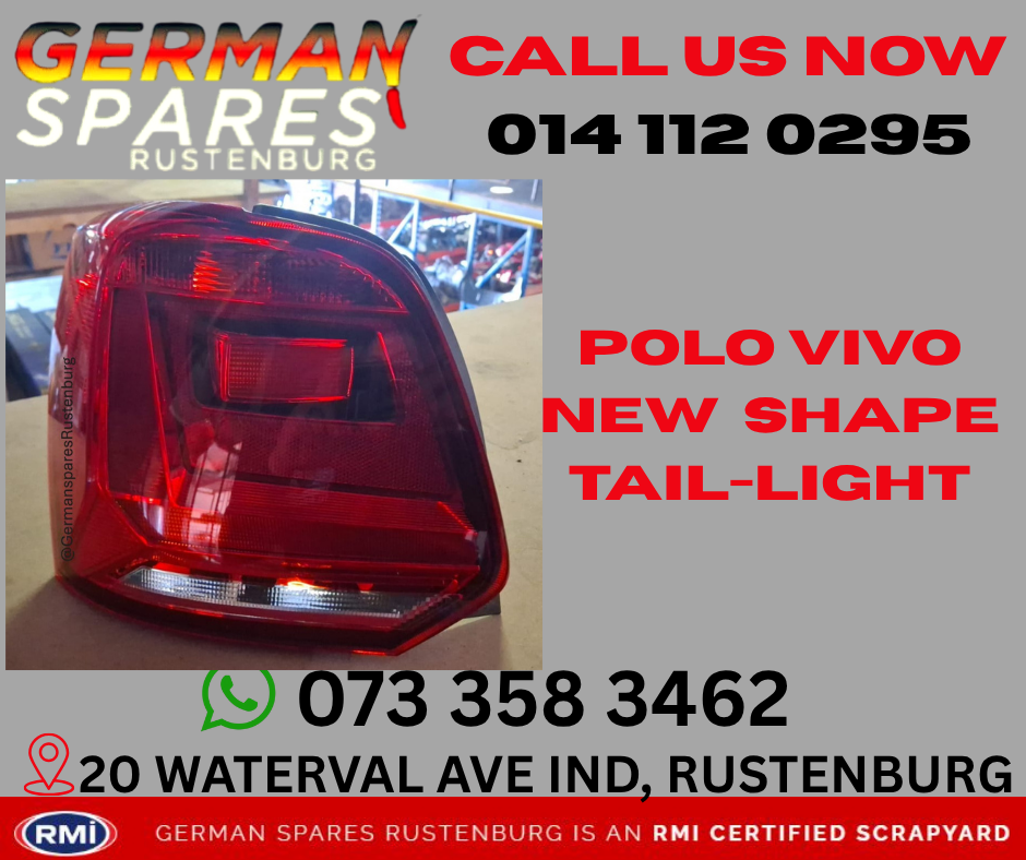 POLO VIVO NEW SHAPE TAIL-LIGHT - Private Seller POLO VIVO NEW SHAPE TAIL-LIGHT - Private Seller