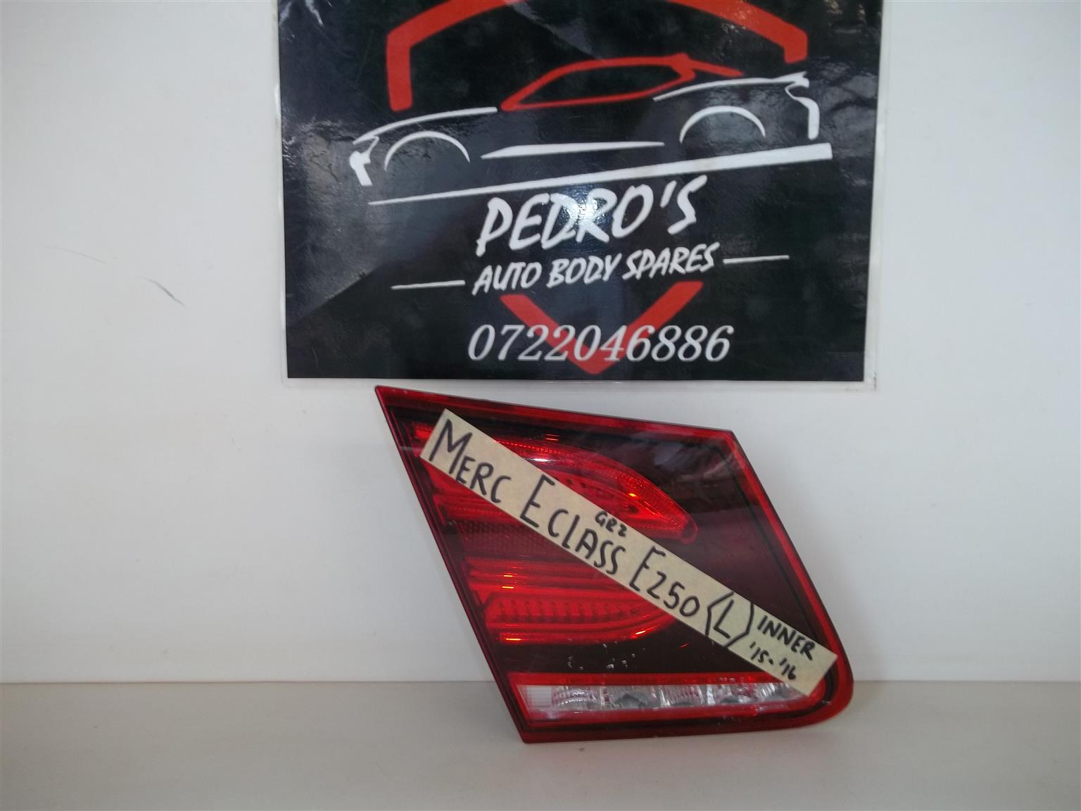 Mercedes E-Class (E250) tail light (Left inner) - Private Seller Mercedes E-Class (E250) tail light (Left inner) - Private Seller