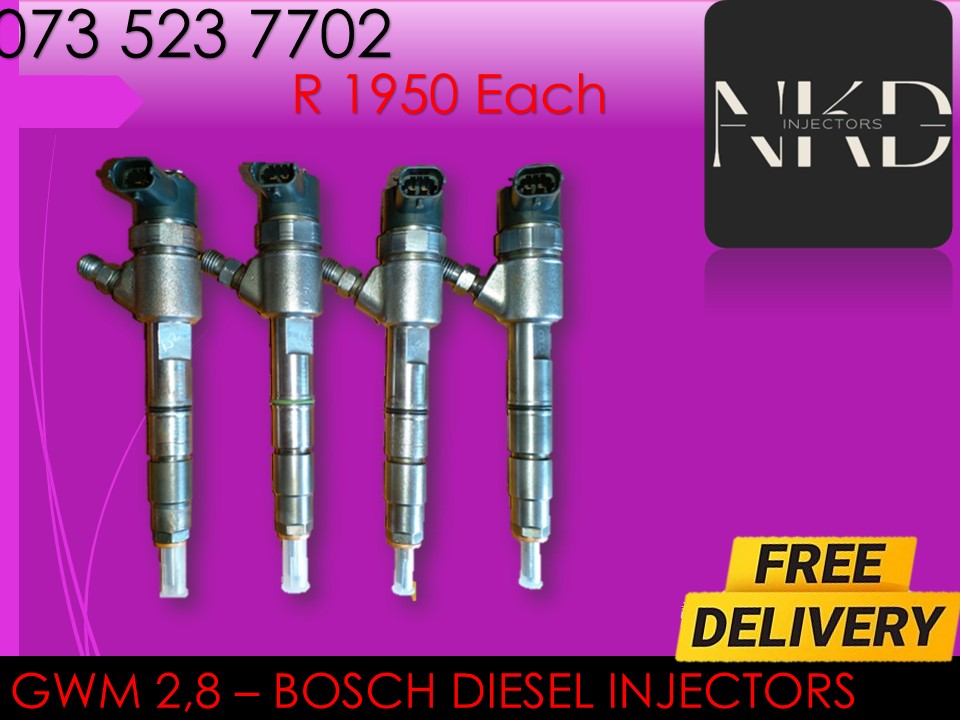 Gwm 2.8L-Bosch Diesel injectors - Private Seller Gwm 2.8L-Bosch Diesel injectors - Private Seller