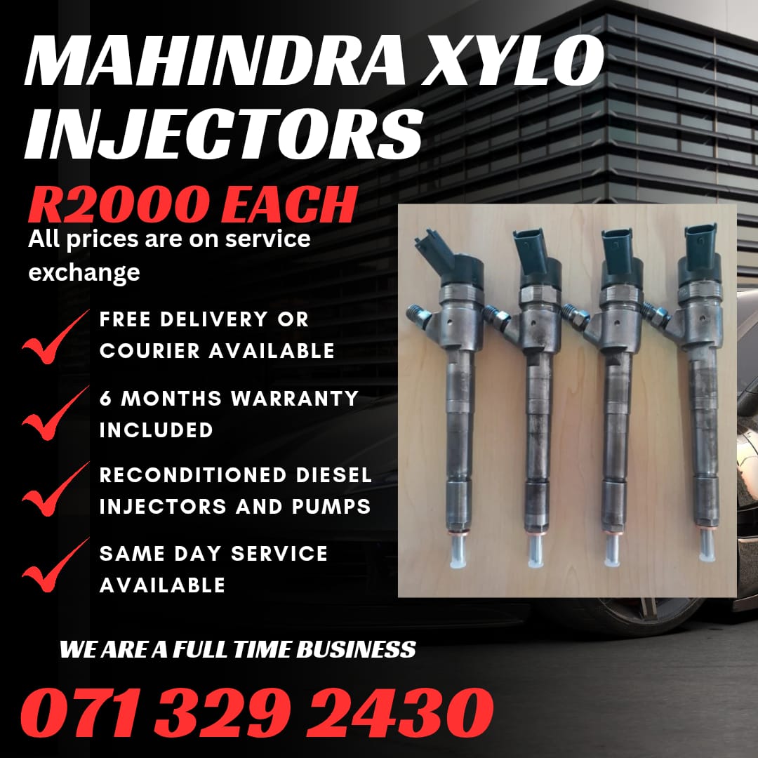 MAHINDRA XYLO INJECTORS FOR SALE WITH WARRANTY - Private Seller MAHINDRA XYLO INJECTORS FOR SALE WITH WARRANTY - Private Seller