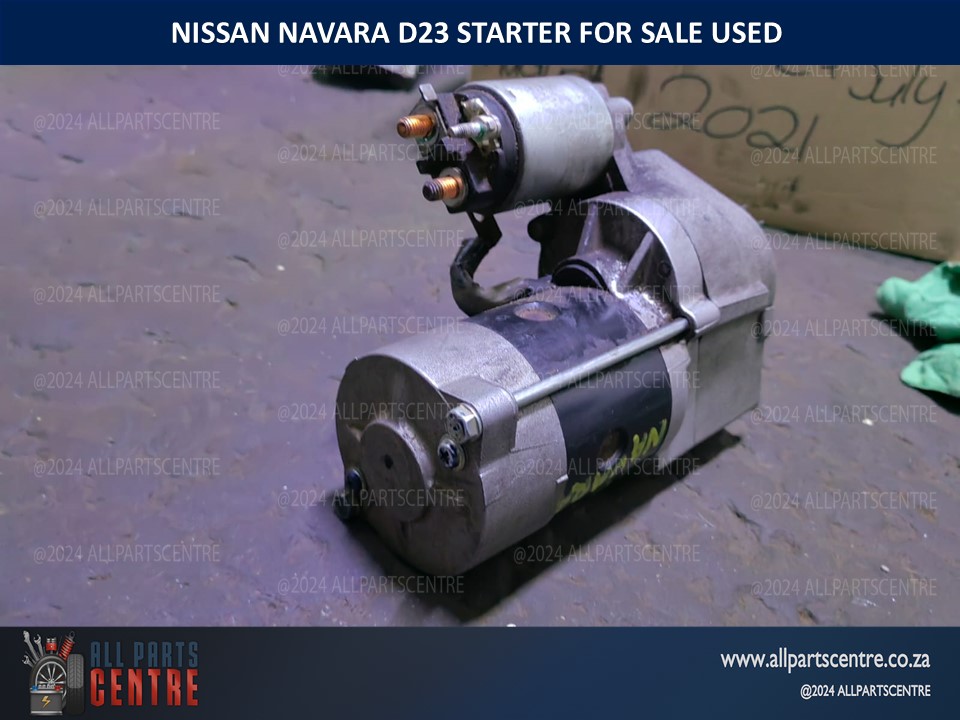 Nissan Navara D23 starter for sale used - Private Seller