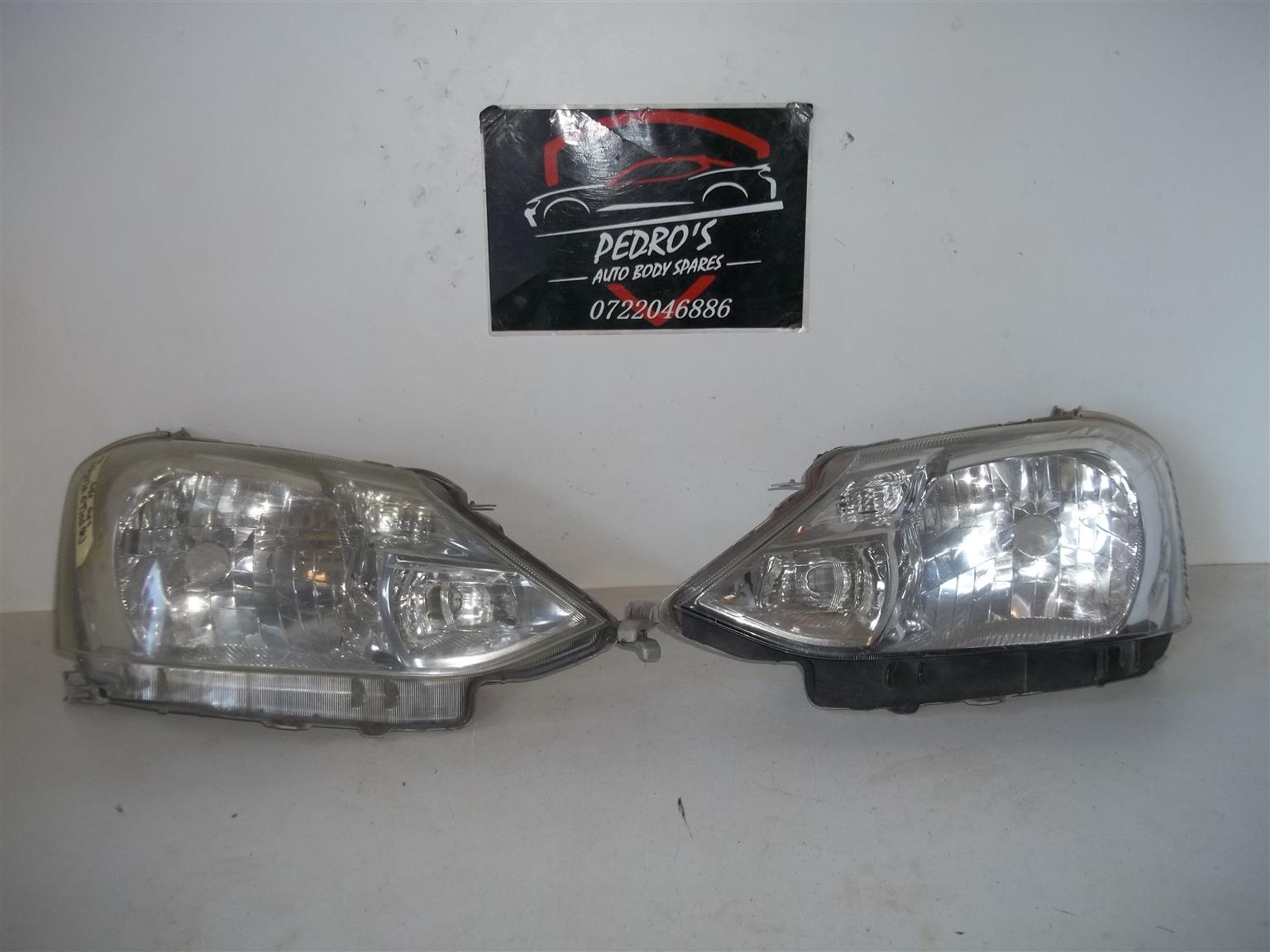 Toyota Etios L&R headlights (Pair) - Private Seller Toyota Etios L&R headlights (Pair) - Private Seller