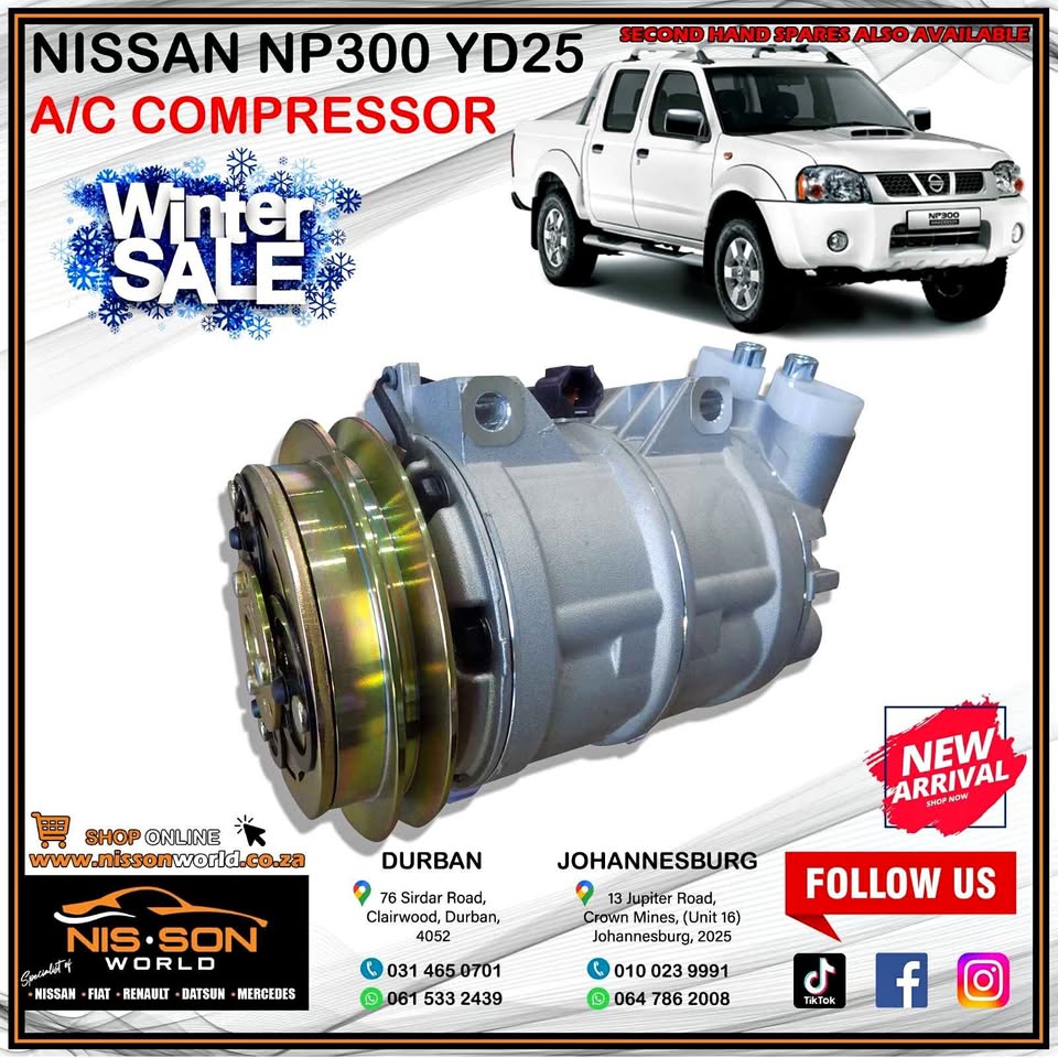 Nissan np300 yd25 AC PUMP - Private Seller Nissan np300 yd25 AC PUMP - Private Seller