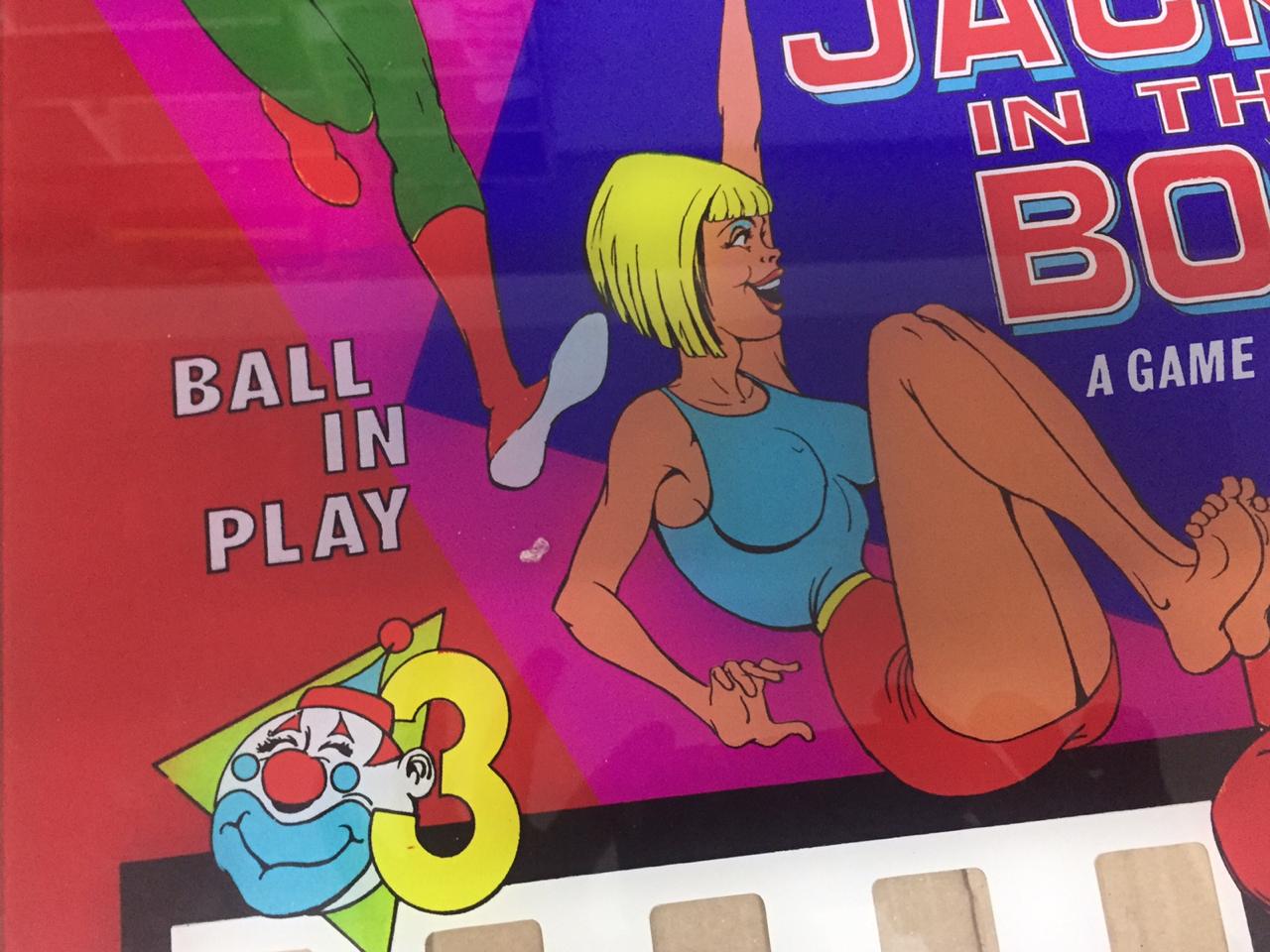 Pinball back glass for sale