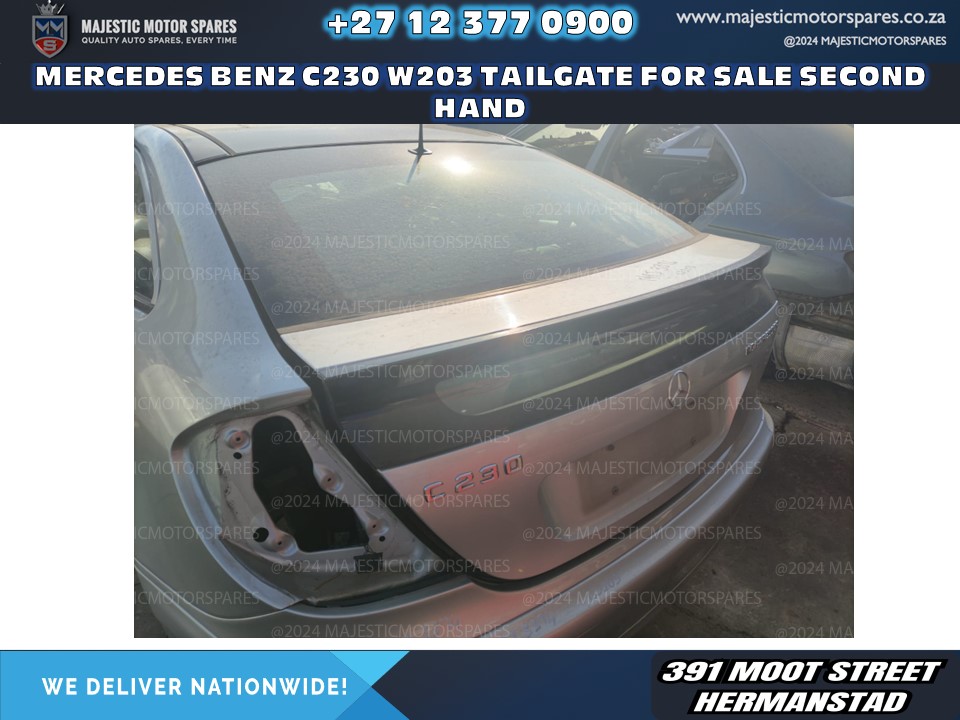 Second-Hand Mercedes-Benz C230 W203 Tailgate Boot Lid for Sale