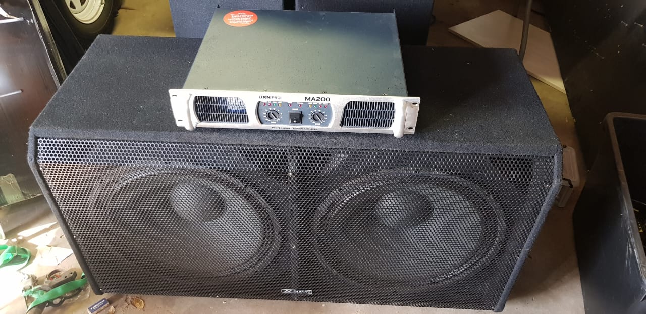 DJ Sound system for sale.
