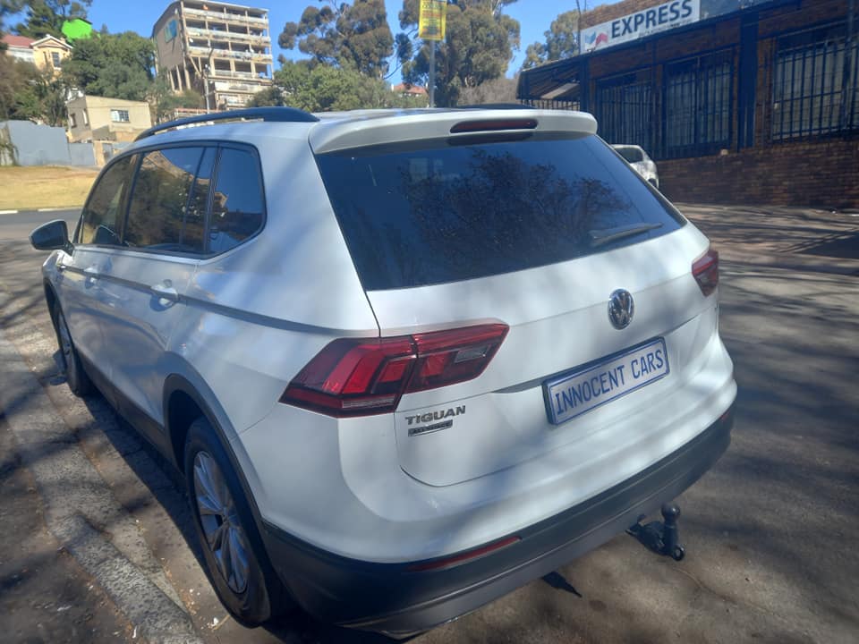 2020 VW TIGUAN ALLSPACE 2.0 PETROL ENGINE, AUTOMATIC, WHITE COLOR, MILEAGE